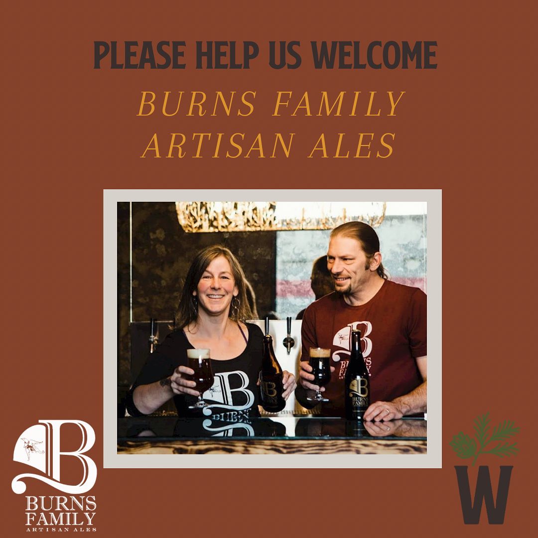 Didn’t think we could level up the anniversary any more? Welp, we are…
.
For our anniversary we will be welcoming Wayne and Laura Burns from Burns Family Artisan Ales who will be traveling out from Denver, Colorado to attend our party! They will be bringing along a pile of there coveted bottles. Make sure you don’t miss out out on these!
Come by and say hello to Wayne and Laura and enjoy some of their world class beers!
.
@burnsalesdenver 
.
.
.
#wildwoodtaphouse #wildwoodtap #wildwood #burnsfamily #burnsfamilyartisanales #denverbeer #craftbeer #beerme #beerlover #portlandbeer #hillsborobeer #craftbeerlife #craftbeerlover #barrelagedbeer #bigbeers #beerthday #anniversarybeers #twoisaparty