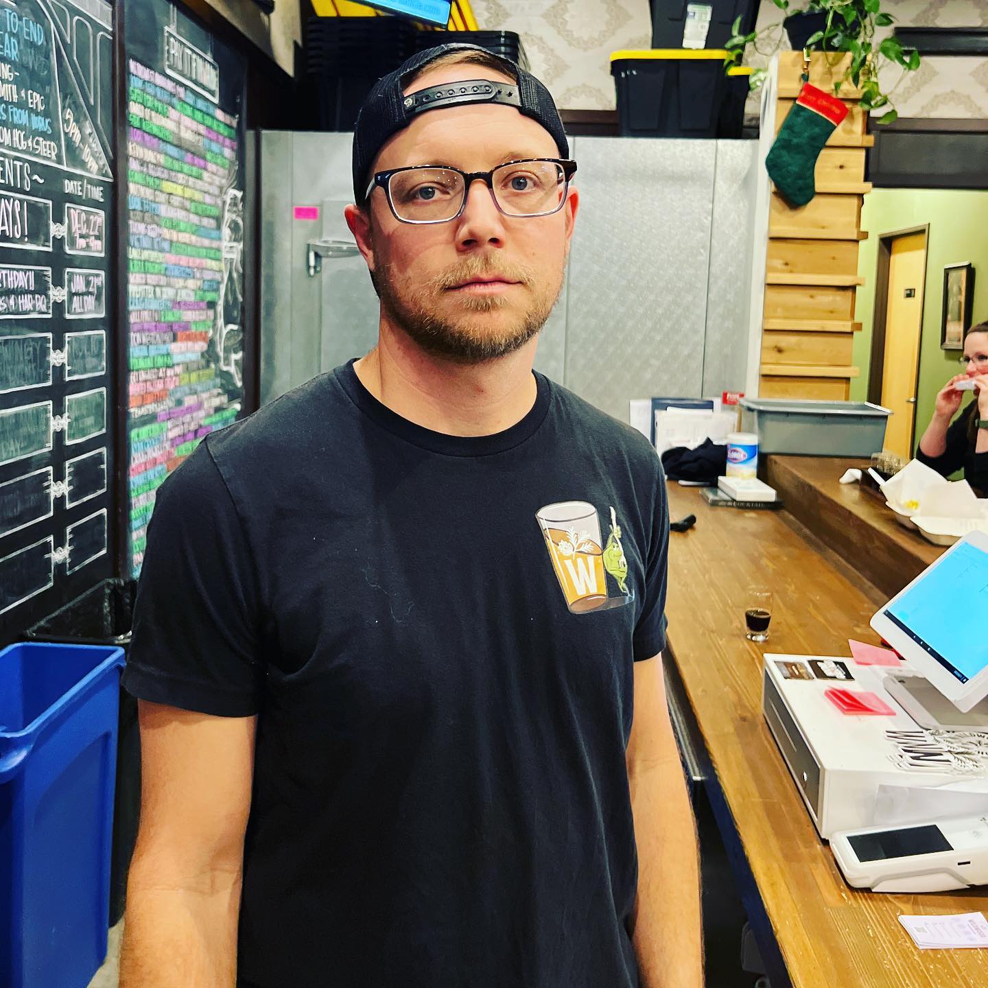 Please help us all wish Andrew a wonderful birthday!
. 
Andrew is our man behind the scenes, the freak in the (spread)sheets, the man who makes sure everything runs along smoothly. 
.
Comment below your best caption to this photo!
.
. 
.
.
.
#wildwoodtaphouse #wildwoodtaproom #wildwoodtap #birthdaypost #birthdaybeers #photocaption #captioncontest #boomer