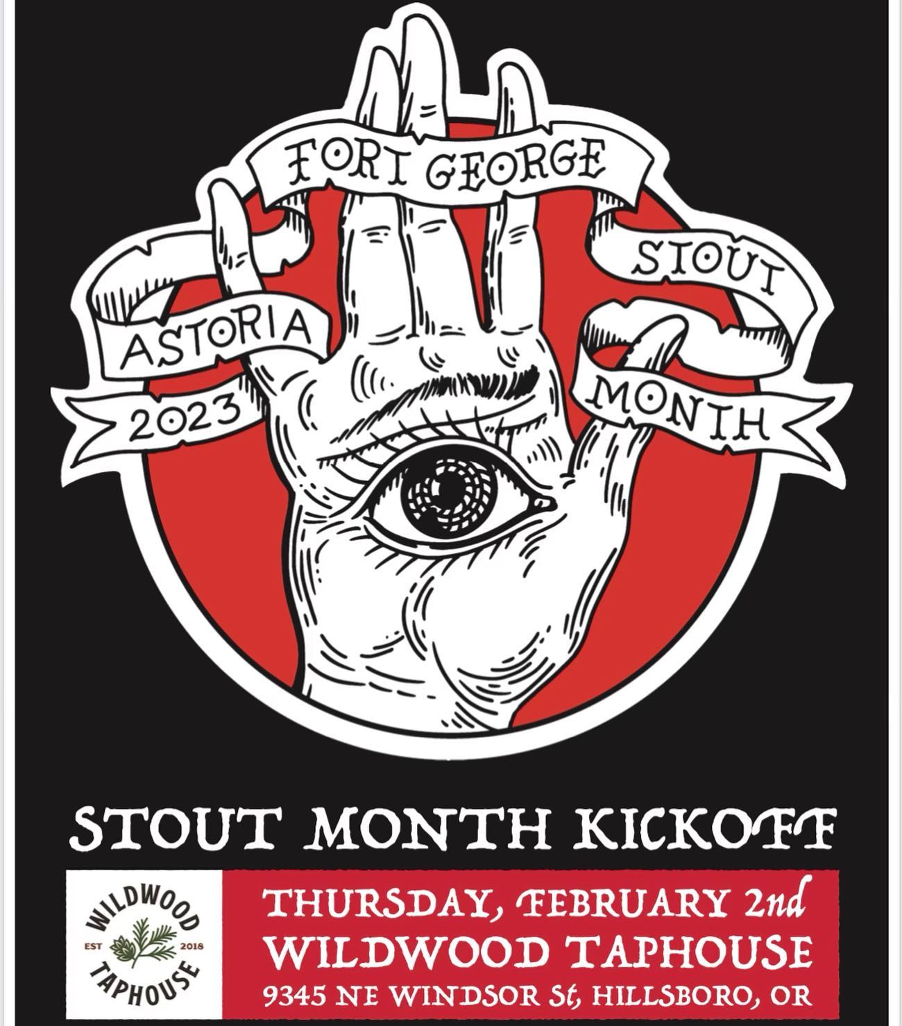 Tomorrow we are welcoming Fort George for the kick off event of Stout Month! Make sure to come out and indulge yourself in some wonderful new releases and rarities! Buckle up, this is going to be incredible. 
Kegs Tapped - 11am
Party - 5pm
.
@fortgeorgebeer @brewworden 
.
.
.
.
.
#wildwoodtaphouse #wildwoodtap #fortgeorge #fortgeorgebrewery #stoutmonth #darkbeer #stoutmonth2023 #craftbeer #craftbeerlover #astoriabeer #hillsborobeer #pnwbeer #twoisaparty #partyon