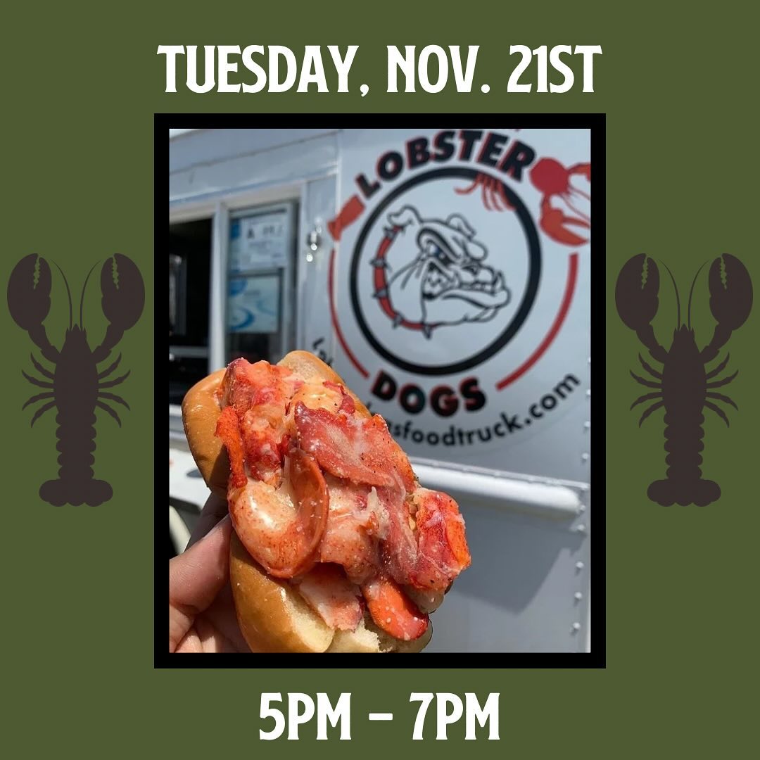 Tuesday, November 21st from 5-7pm we are so stoked to be hosting @lobsterdogspdx!! Treat yourself before Thanksgiving and get yourself some dinner and a beer with your favorite friends! 
.
.
.
.
#wildwoodtap #wildwoodtaphouse #lobsterdog #lobsterdogsfoodtruck #prethanksgiving #pdxdinner #hillsborooregon #dinnerbeers