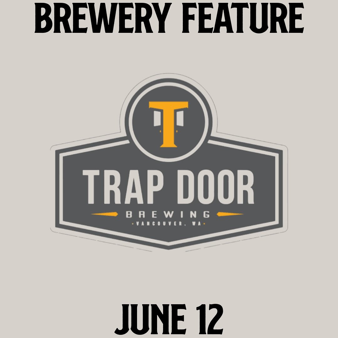 Boy oh boy do we have some great beers coming in from our good friends at @trapdoorbrewing. Mark your calendars for June 12th! Kegs tapped at noon, brewery hangs around 5pm!
.
.
#wildwoodtaphouse #wildwoodtap #trapdoorbrewing #breweryfeature #washingtonbeer #pnwbeer