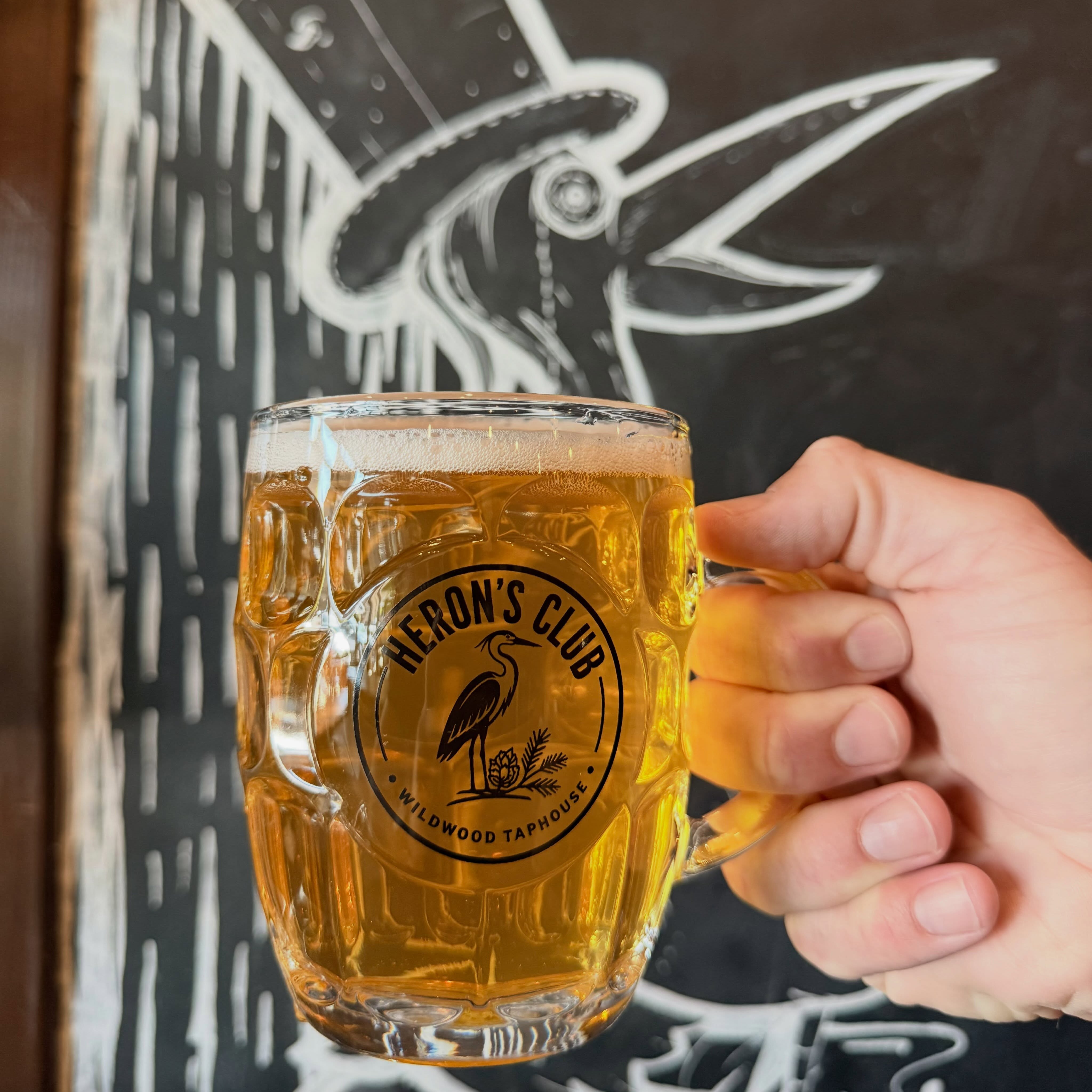 We are very excited to be rolling out our mug club called the “Herons Club”. If you are interested email andrew@wildwoodtaphouse.com
- 
Members will receive two mugs, one for home and one to live at Wildwood. There will also be percent off all draft and packaged items, a monthly can, birthday beer, and exclusive member only offers. 
.
We are rolling out this fall so email Andrew if you are interested so we can send you over further details! Your membership is good at all Wildwood locations!
. 
.
#wildwoodtaphouse #wildwoodtap #beerbeerbeer #mugclub #heronsclub